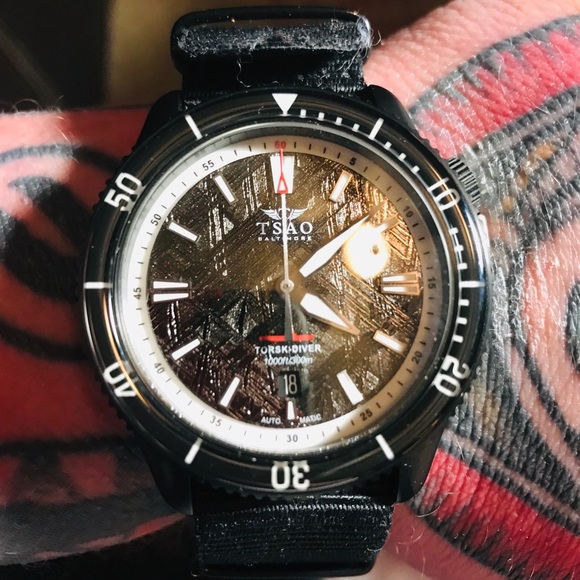 Tsao Detroit meteorite dial #9/100 - Picture 4 of 8